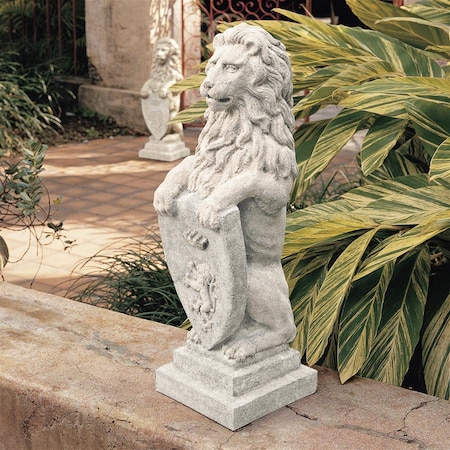 Beaumaris Castle Lion Sculpture